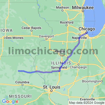 Limousine service to Chicago Loop