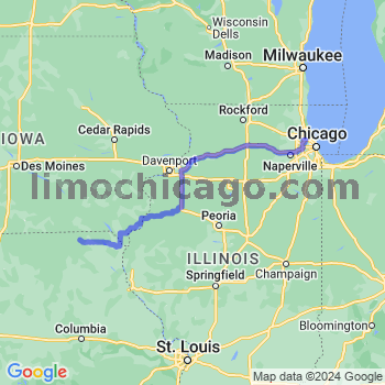 Limousine service to O'Hare airport (ORD)