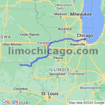 Limousine service to Chicago Loop