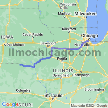 Limousine service to Midway airport (MDW)