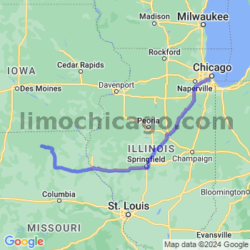 Limousine service to Midway airport (MDW)