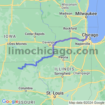 Limousine service to O'Hare airport (ORD)