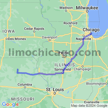 Limousine service to Chicago Loop