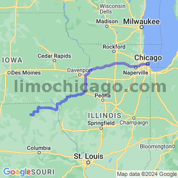 Limousine service to Chicago Loop