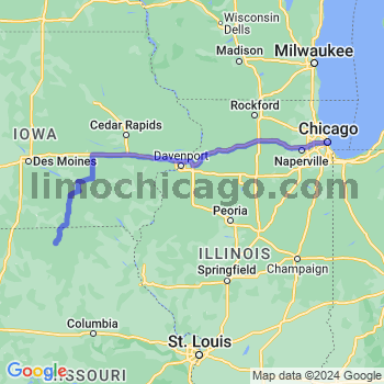 Limousine service to Chicago Loop