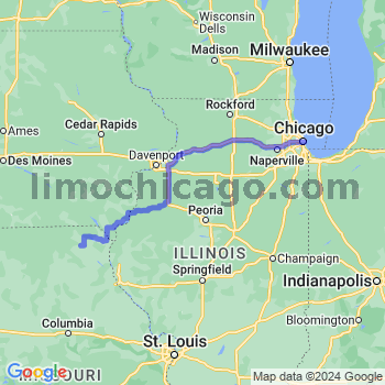 Limousine service to Chicago Loop