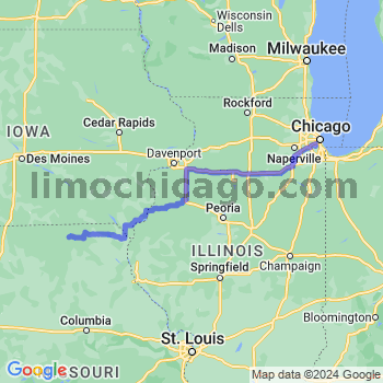 Limousine service to Midway airport (MDW)
