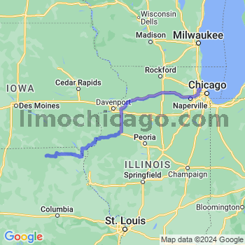 Limousine service to O'Hare airport (ORD)