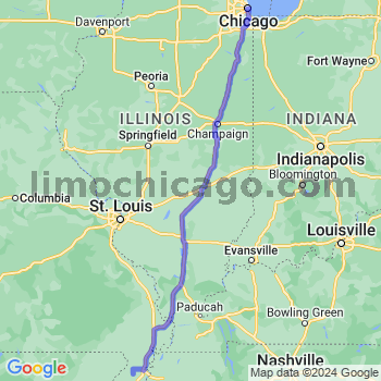 Limousine service to Chicago Loop