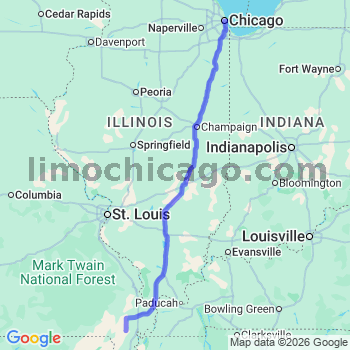 Limousine service to Chicago Loop
