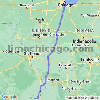 Limousine service to Chicago Loop