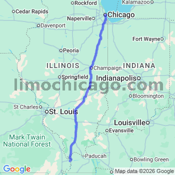 Limousine service to Chicago Loop