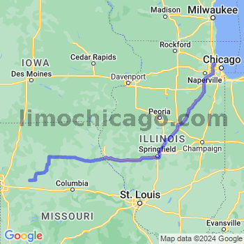 Limousine service to O'Hare airport (ORD)