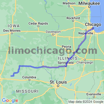 Limousine service to Chicago Loop