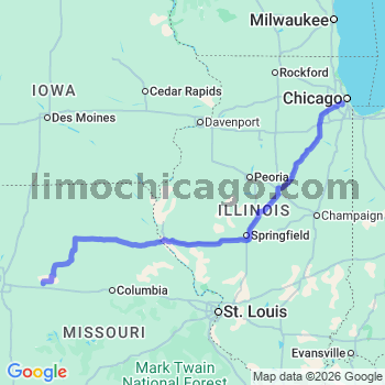 Limousine service to Midway airport (MDW)