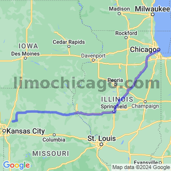 Limousine service to Chicago Loop