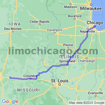 Limousine service to Chicago Loop