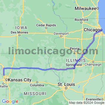Limousine service to Chicago Loop