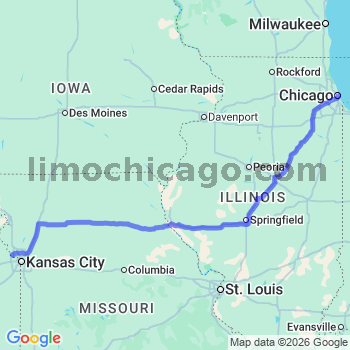 Limousine service to Chicago Loop
