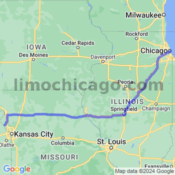 Limousine service to Chicago Loop