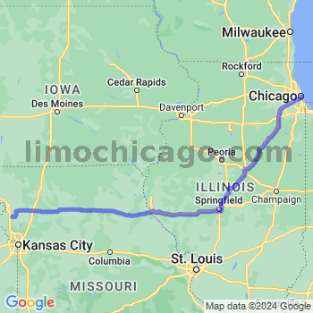 Limousine service to Chicago Loop