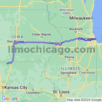 Limousine service to Chicago Loop