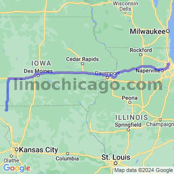 Limousine service to O'Hare airport (ORD)