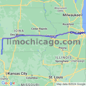 Limousine service to Chicago Loop