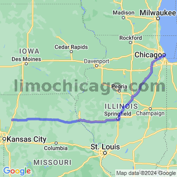 Limousine service to Chicago Loop