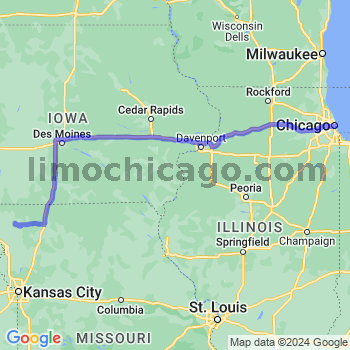 Limousine service to Chicago Loop