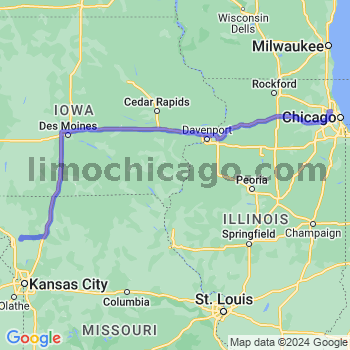 Limousine service to O'Hare airport (ORD)
