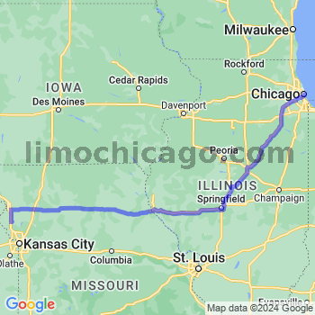 Limousine service to Chicago Loop