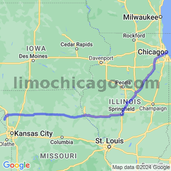 Limousine service to Chicago Loop