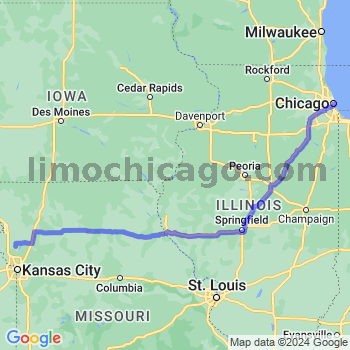 Limousine service to Chicago Loop