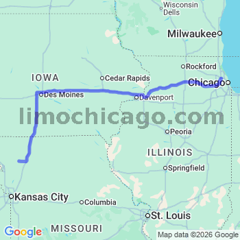 Limousine service to O'Hare airport (ORD)