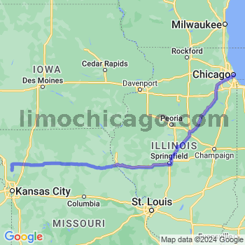 Limousine service to Chicago Loop