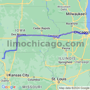 Limousine service to Midway airport (MDW)