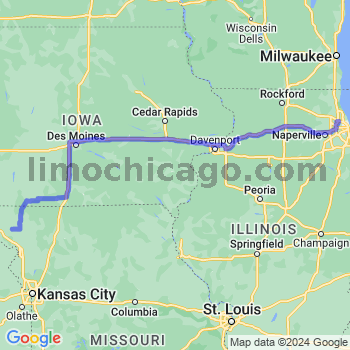 Limousine service to O'Hare airport (ORD)
