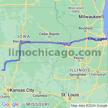 Limousine service to Chicago Loop