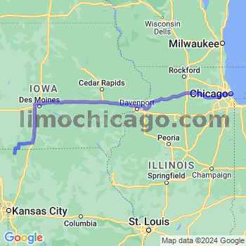 Limousine service to Chicago Loop