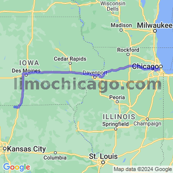 Limousine service to Midway airport (MDW)