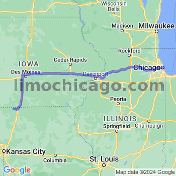 Limousine service to Chicago Loop