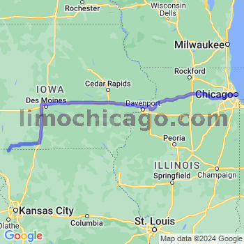 Limousine service to Chicago Loop