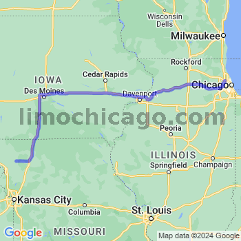 Limousine service to O'Hare airport (ORD)
