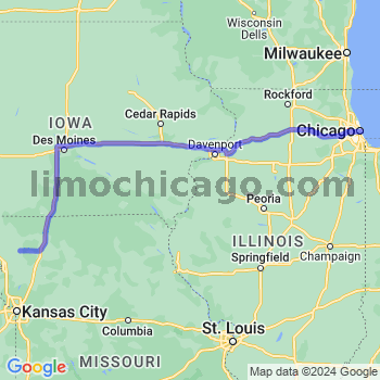 Limousine service to Chicago Loop