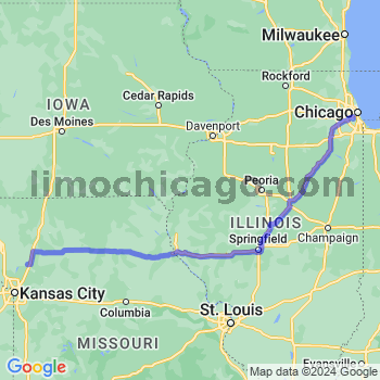 Limousine service to Midway airport (MDW)