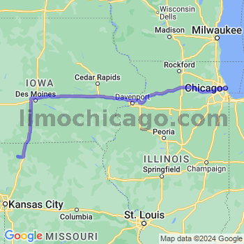 Limousine service to Chicago Loop