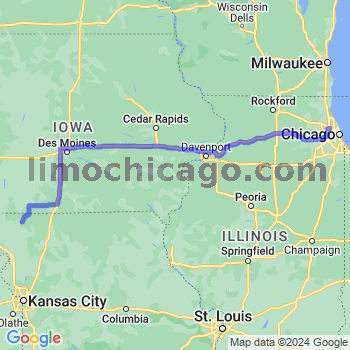 Limousine service to O'Hare airport (ORD)