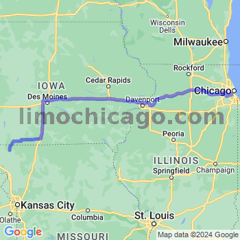 Limousine service to Midway airport (MDW)