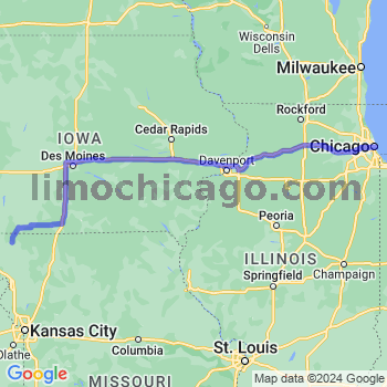 Limousine service to Chicago Loop